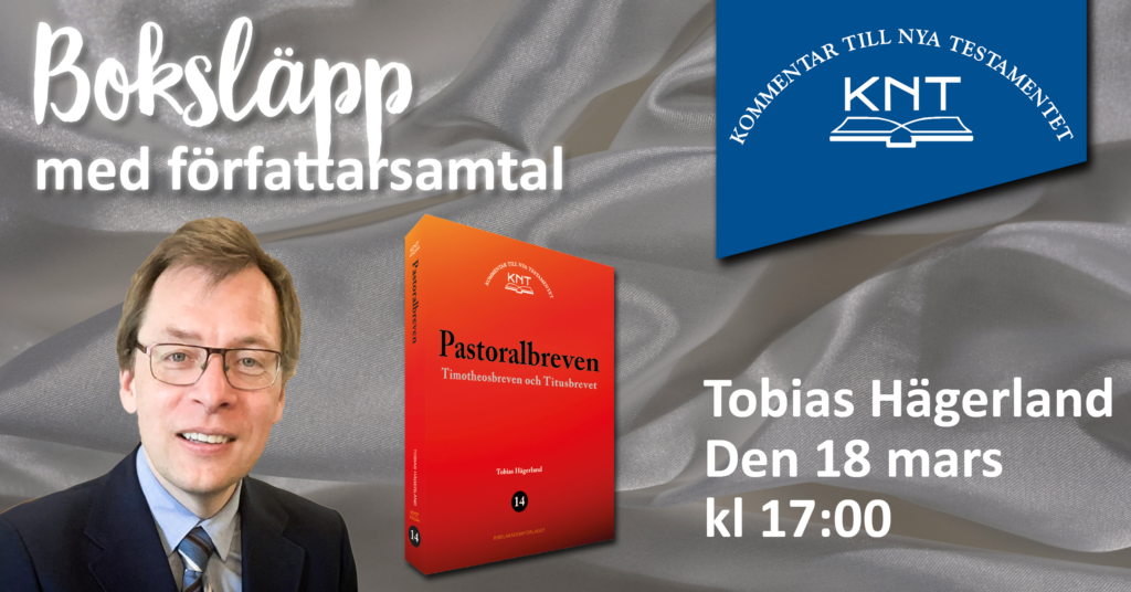 Boksläpp 18 mars: KNT 14 - Pastoralbreven